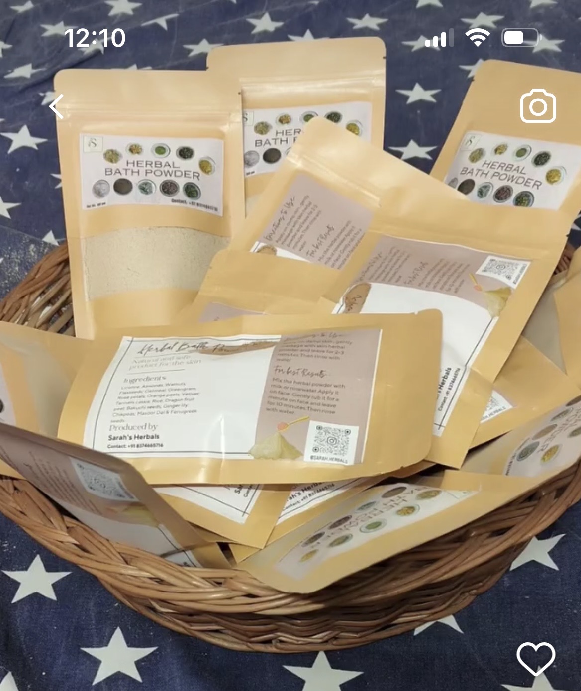 Herbal Bath Powder