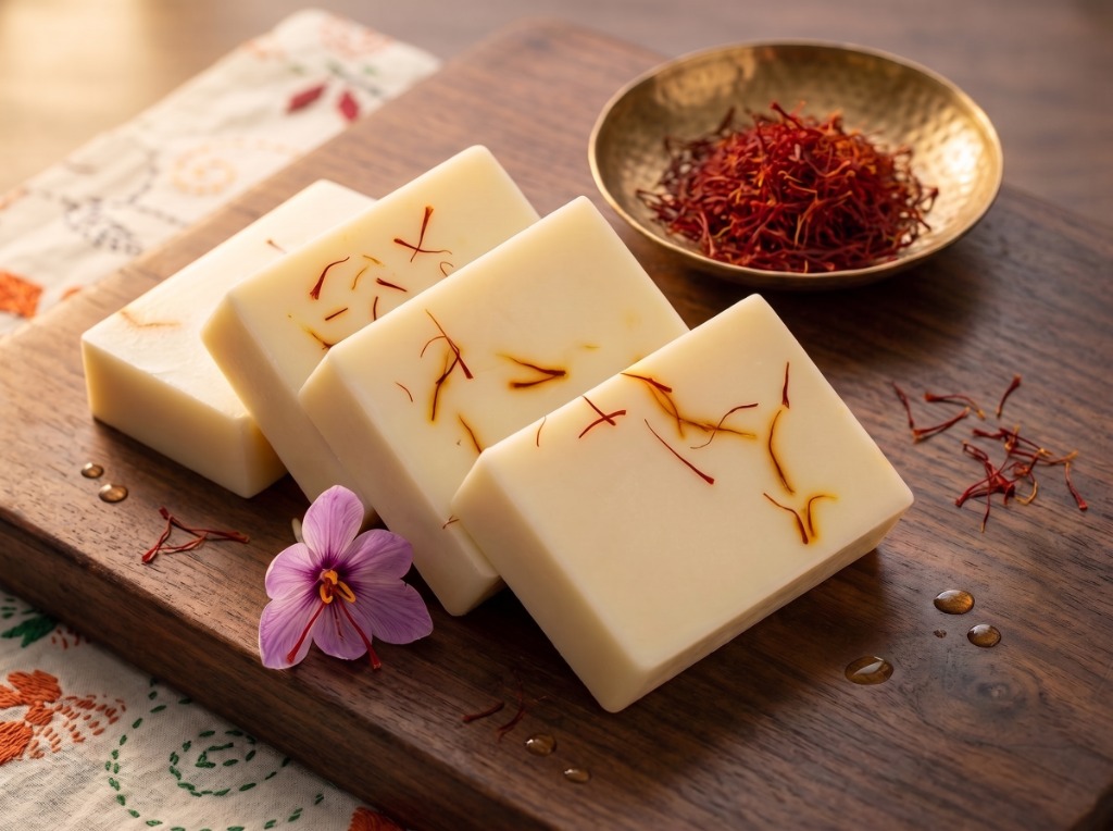 Goat Milk & Saffron Soap